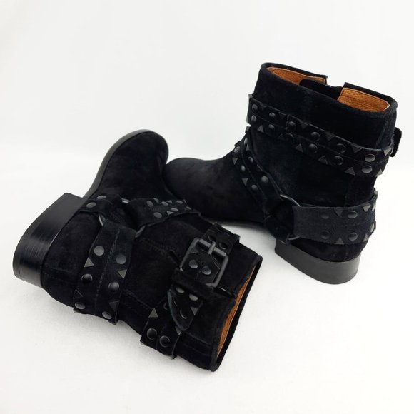Frye Shoes - Frye Women's Carly Studded Moto Boot Sz6